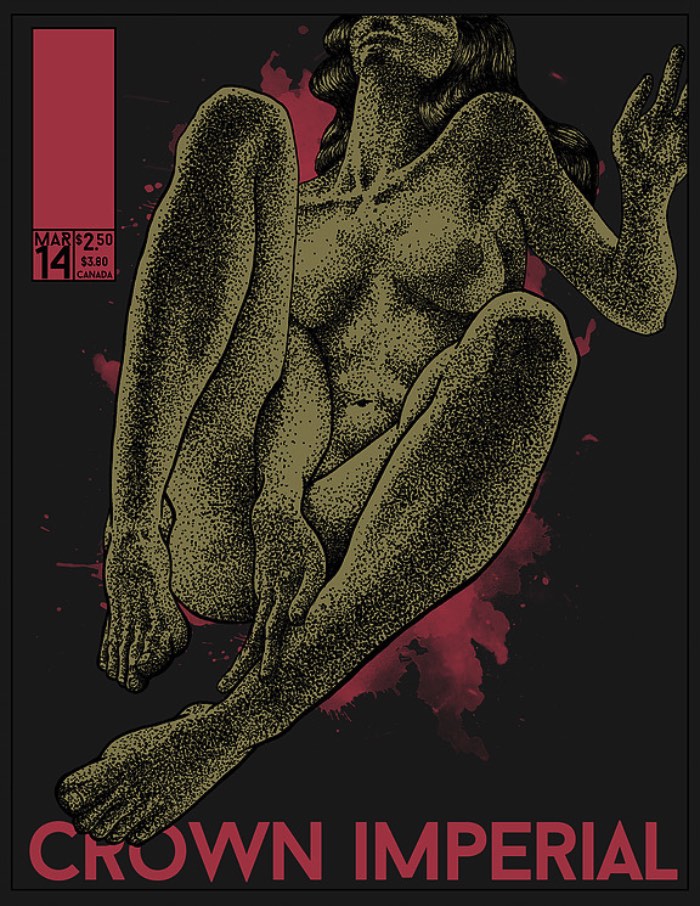 Britta Buescher é uma designer, ilustradora e artista de poster de rock e foi assim que eu conheci o trabalho dela. Foi através desse poster do Kvelertak que resolvi investigar o autor do material e me deparei com o portfolio da designer, repleto de mais posters, arte e muito design. Aqui, vou ficar focado apenas nos posters e na arte mas você pode ver mais do seu trabalho direto no link no final desse artigo.