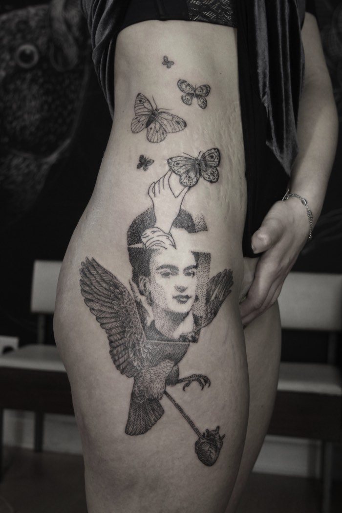Algumas pessoas podem achar que tatuagens de animais em pedaços podem parecer um pouco macabras mas o trabalho de tatuagem de Ottorino D’Ambra não tem nada disso. E, ele seleciona animais como tema de seu trabalho por considerar que eles são mais próximos de nós do que pensamos. Então, quando ele os dilacera em suas ilustrações, ele quer apenas mostrar o que está escondido dentro deles. O que pode soar bem pesado mas, como pode ser visto nas imagens abaixo, não tem nada disso.
