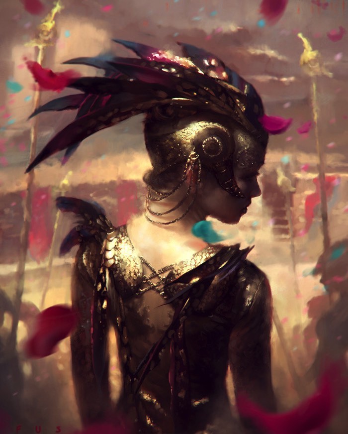 Wojtek Fus é um jovem concept designer polonês cujo trabalho voltado para cenários de video games é de deixar todo mundo de boca aberta. A boca abre ainda mais quando você descobre que todas as imagens selecionadas para esse artigo foram criadas por um ilustrador de 23 anos. É sério isso.