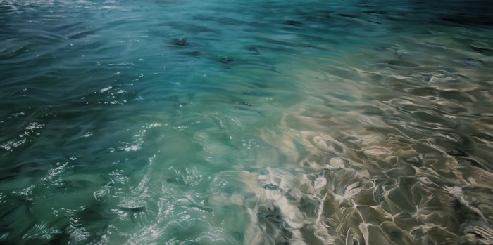 Quando vi o trabalho de Zaria Forman pela primeira vez, eu tinha certeza de que estava olhando uma fotografia. Mas eu estava errado. Foi assim que descobri as incríveis e super detalhadas pinturas da artista. Obras essas que ela realiza pintando com os dedos e que foram feitas para registrar as profundas mudanças que estão acontecendo em regiões muito afetadas pelo aquecimento global. Groenlândia, Ilhas Maldivas, Antártica; esses são alguns dos locais que a artista visitou para observar e registrar o gelo, as ondas e a água que você vai poder ver nas imagens nesse artigo.