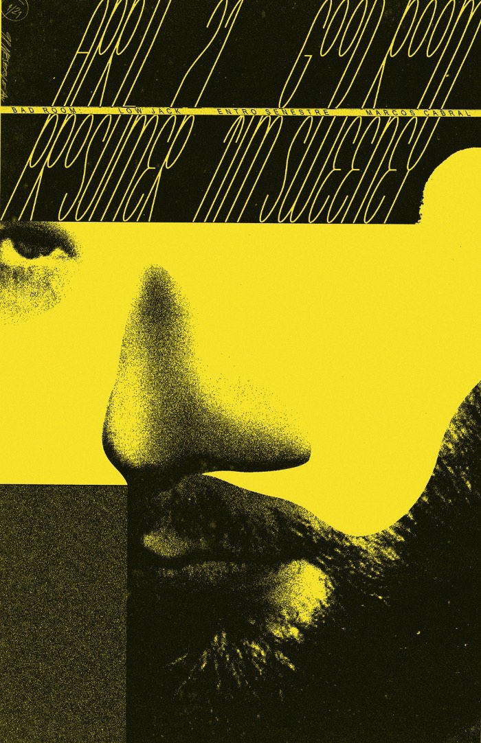 Bráulio Amado nasceu em 1987 em Almada, em Portugal, e, hoje em dia, trabalha e vive em Nova Iorque com sua coleção fenomenal de posters para eventos e shows. Posters esses que usam uma mistura de técnicas onde a colagem parece ser a mais popular, além da sua tipografia quase excêntrica e manual.