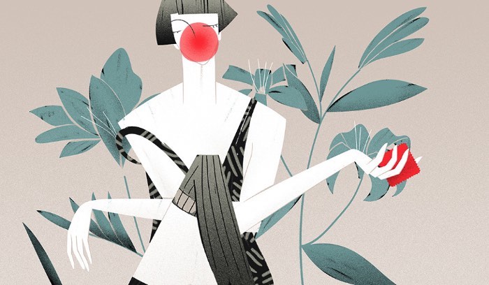 Sara Ciprandi é uma ilustradora italiana, baseada em Milão, com um ótimo portfólio de ilustração digital e editorial, especializado em artigos para blogs e revistas. Além disso, sua ilustração aparece também em posters e livros, como você pode ver melhor no seu perfil do Behance.