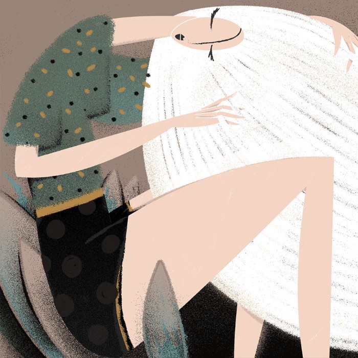 Sara Ciprandi é uma ilustradora italiana, baseada em Milão, com um ótimo portfólio de ilustração digital e editorial, especializado em artigos para blogs e revistas. Além disso, sua ilustração aparece também em posters e livros, como você pode ver melhor no seu perfil do Behance.