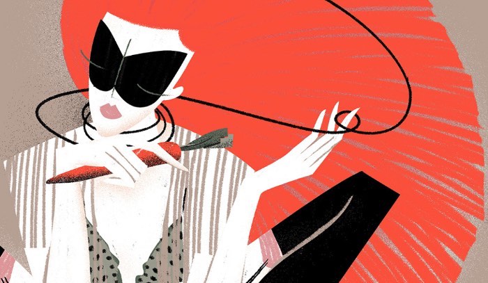 Sara Ciprandi é uma ilustradora italiana, baseada em Milão, com um ótimo portfólio de ilustração digital e editorial, especializado em artigos para blogs e revistas. Além disso, sua ilustração aparece também em posters e livros, como você pode ver melhor no seu perfil do Behance.
