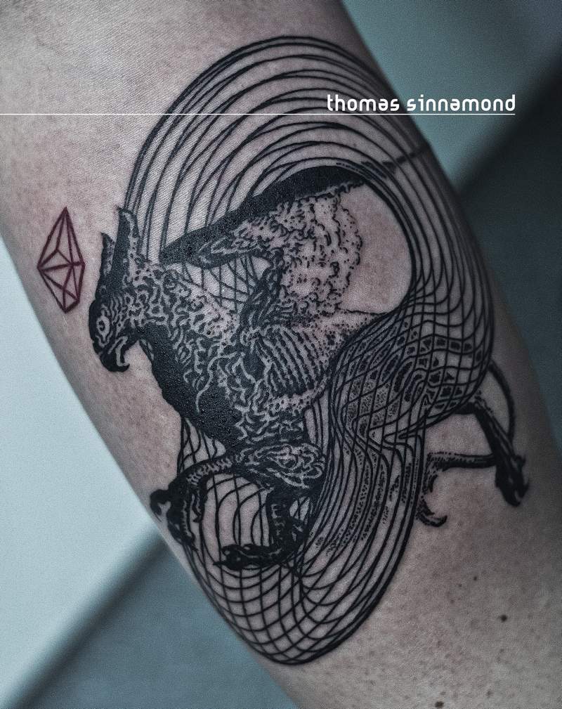 Sempre estou interessado em tatuagens que superam o que uma tatuagem deve ser e acabam as transformando em algo diferente. Foi isso que eu pensei quando me deparei com o instagram do Thomas Sinnamond. Seu trabalho de tatuagem parece ser focado no que essa arte poderá ser e não no que ela deve ser e eu gostei muito do que vi por lá. Tanto que sai pesquisando e tive que escrever esse artigo aqui para compartilhar com vocês o que Thomas Sinnamond faz.