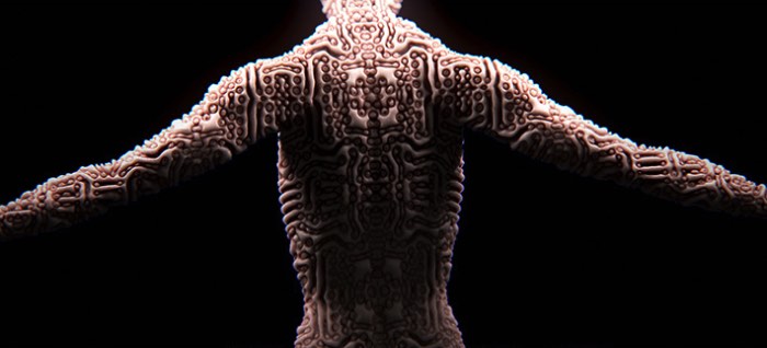 Diffusion é o nome dessa obra de arte em forma de vídeo criada pela diretor de arte japonês Kouhei Nakama. No video você pode observar como uma mulher é distorcida por padrões, formas e luzes de diferentes maneiras. Algo que me lembrou muito a forma com a qual alguns animais, como os polvos, se camuflam no seu ambiente.