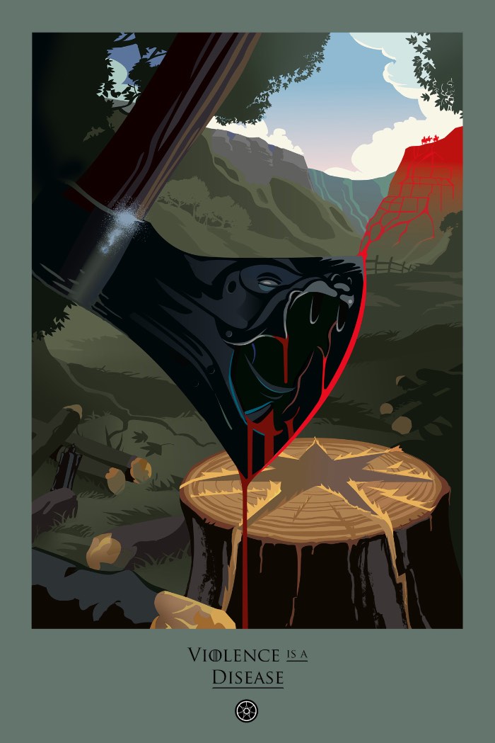 Beautiful Death é o nome de um site mantido pela HBO e ilustrado pelo Robert Ball com todas as mortes de Game of Thrones. Como são muitas as mortes que acontecem na melhor novela de dragão que a televisão mundial já viu, as ilustrações que você vai ver logo abaixo são mais do que isso. Elas são interpretações visuais, repletas de simbolismo e cobertas de detalhes e significado.
