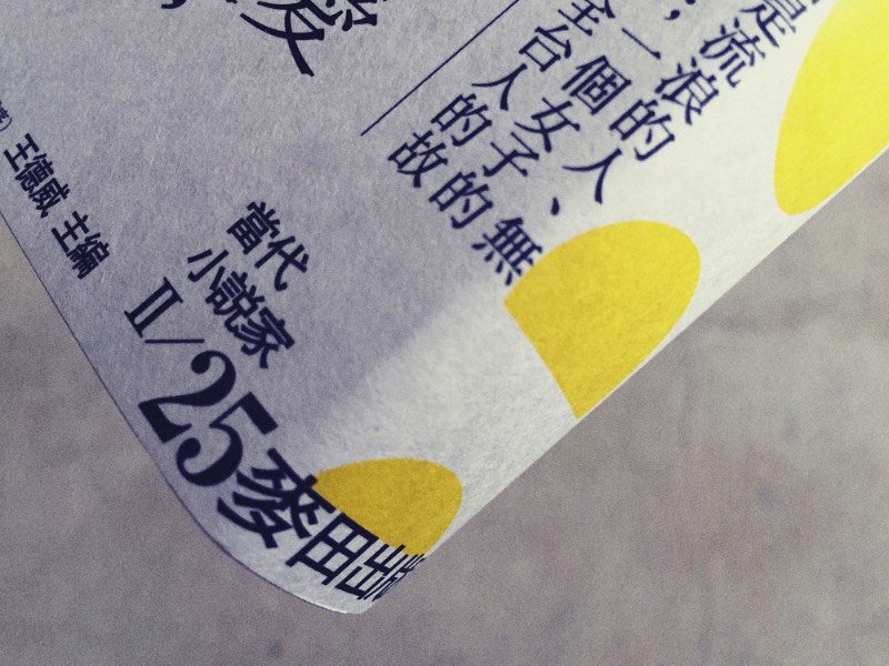 Nascido em 1975 em Taipei, Wang Zhi-Hong abriu seu estúdio de design gráfico no ano 2000 e, desde 2008, ele trabalha em parceria com publicações locais no lançamento de seus livros em Taiwan. Foi assim que acabou surgindo um grande e variado portfólio repleto de capas de livros voltados para design e arte, além de trabalho de Nobuyoshi Araki, Taku Satoh, Tadanori Yokoo, Takuma Nakahira e Rei Kawakubo.