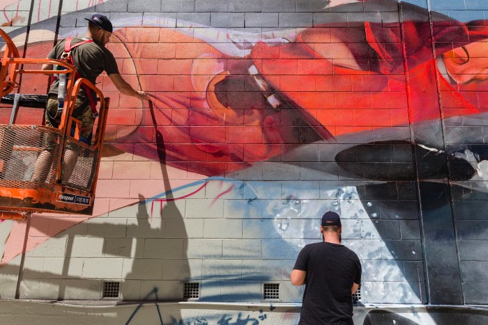 Telmo Miel é o nome adotado pela dupla de artistas conhecidos como Miel Krutzmann e Telmo Pieper. Ambos começaram a desenvolver seus conhecimentos e talentos artísticos bem cedo mas foi apenas em 2007 que eles acabaram se conhecendo na Willem de Kooning Academy. 