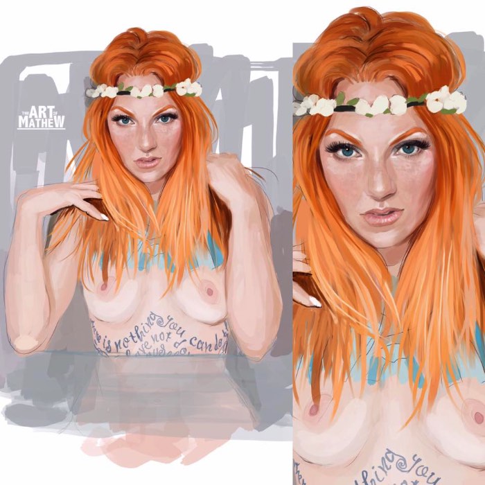 Não consegui descobrir muita coisa online sobre o artista que se denominou como Art of Mathew. Porém acabei gostando tanto das suas ilustrações cheias de garotas tatuadas que acabei pensando em publicar seu portfólio por aqui apesar dessa falha online.