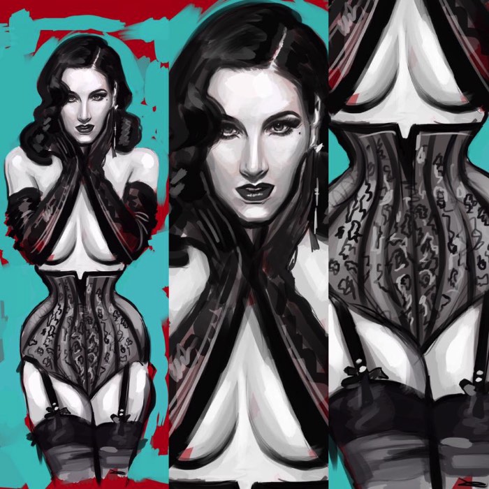Não consegui descobrir muita coisa online sobre o artista que se denominou como Art of Mathew. Porém acabei gostando tanto das suas ilustrações cheias de garotas tatuadas que acabei pensando em publicar seu portfólio por aqui apesar dessa falha online.