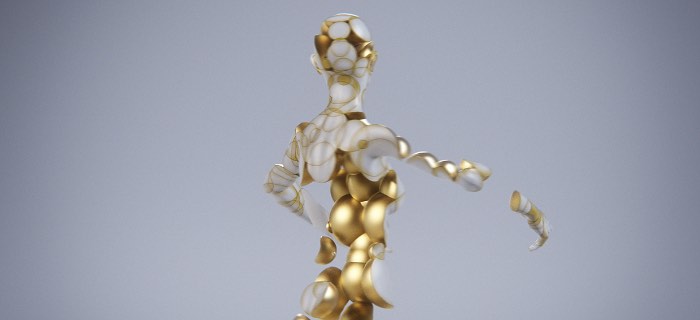 Cycle é uma animação criada pelo diretor de arte japonês Kouhei Nakama e foi feita usando uma grande variedade de processos de simulação de partículas para simular a forma humana. Dessa forma, o diretor acabou criando uma forma abstrata e fora do comum para explorar o corpo humano.