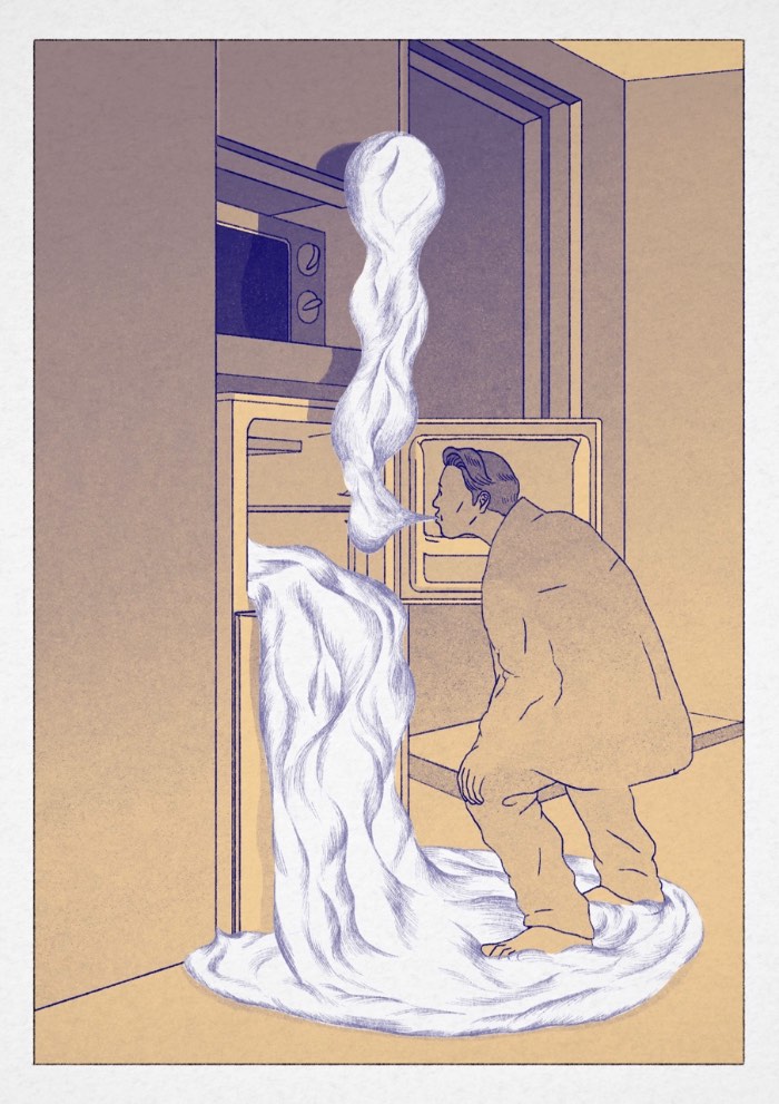 Jee-ook Choi é uma ilustradora coreana bem conhecida nos círculos de ilustração pelo mundo. Tudo culpa dos seus trabalhos surreais que tem como cenário ambientes que poderia ser descritos como charmosos. Acredito que foi isso que chamou a atenção do pessoal do BIFAN Festival e foi como eu cheguei a seu portfólio.