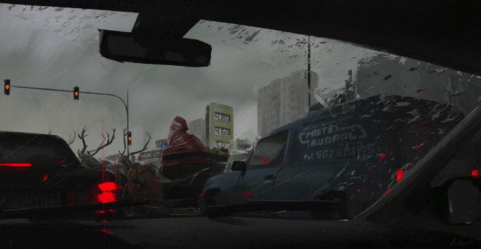 Michal Lisowski é um ilustrador e concept artist baseado em Varsóvia, na Polônia. É de lá que, há muitos anos, ele vem trabalhando com projetos voltados para publicidade, projetos para jogos, animações e muitas ilustrações editoriais. Entre tantos projetos interessantes, fica até complicado decidir qual deles é mais relevante ou que você deveria prestar mais atenção. 
