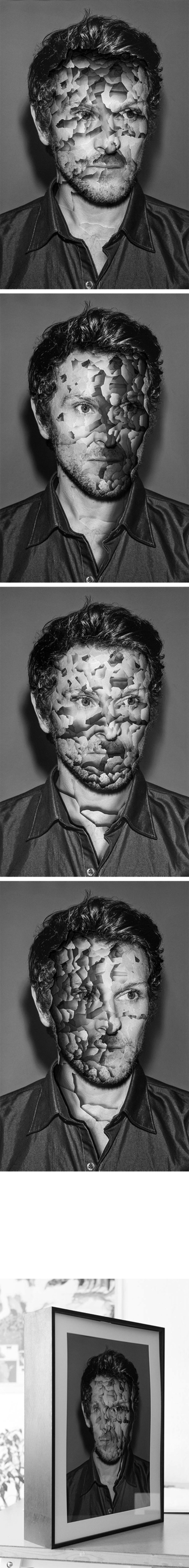 Michel Lamoller nasceu em 1984 na região sul da Alemanha, numa área dominada pela Floresta Negra. Foi lá que, aos 16 anos, ele começou a produzir arte enquanto andava pelas montanhas e pela natureza da região. Algo que acredito que deve ter influenciado em muito o que ele faz hoje já que seu trabalho tem um componente central de paisagens. 