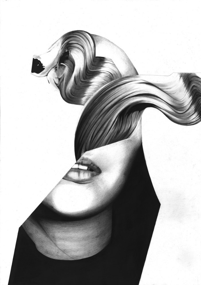 Éi Kaneko é um artista japonês que trabalha com ilustração usando de técnicas de colagem. Ele trabalha com imagens que já existem e usa da colagem para investigar a construção do espaço e da percepção visual enquanto cria uma narrativa completamente nova para a imagem.