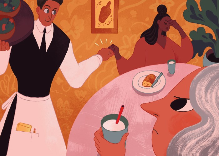 Kimberly Salt é uma ilustradora americana baseada em Nova Iorque cujo trabalho é voltado para ilustrações editoriais mas que tem uma boa experiência trabalhando como designer. Seus trabalhos tentam celebrar a magia do mundano e os ritmos únicos das coisas vivas. O que você pode ver muito bem nas ilustrações que selecionei do seu portfolio.