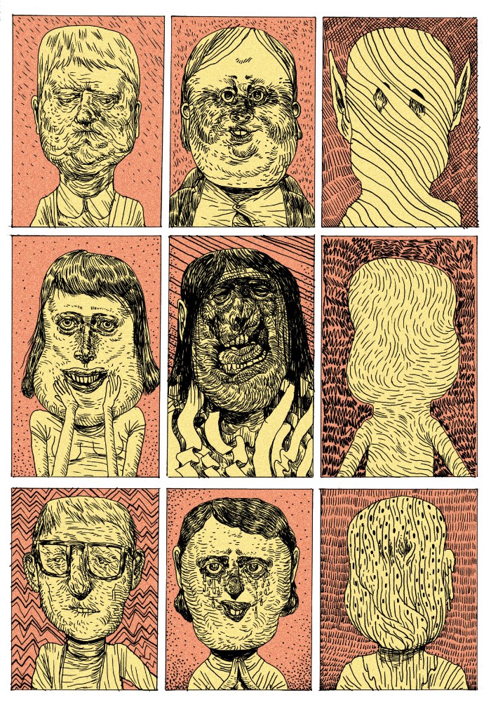 Erik Svetoft é um artista, ilustrador e animador sueco que parece gostar muito de usar linhas. E ele usa dessas linhas de uma forma visceral, agressiva e bem crua. Criando assim composições que podem ser descritas de forma grotesca mas que, mesmo assim, são repletas de narrativas particulares. Ao observar o portfólio dele você pode ver que ele acabou desenvolvendo um estilo próprio e não é todo dia que vemos algo assim.