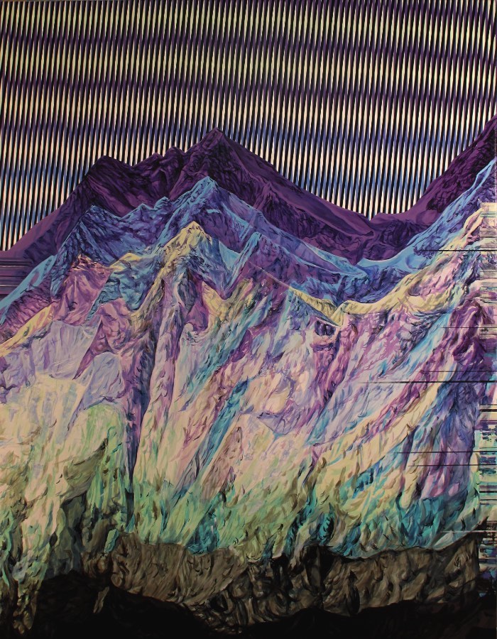Não é todo dia que eu me deparo com um portfólio de pinturas tão bem executadas e interessantes quanto aquelas que encontrei em Adam Friedman. Sua pintura parece misturar elementos digitais e até de glitch de uma forma analógica. Afinal, ele afirma que suas pinturas são inspiradas nas paisagens que vemos no dia a dia mas ele usa de um apelo mais misterioso, uma forma de ver a natureza por uma lente um pouco diferente. Uma lente que não quer entender tudo e quer apenas observar toda a beleza que existe ao nosso redor.