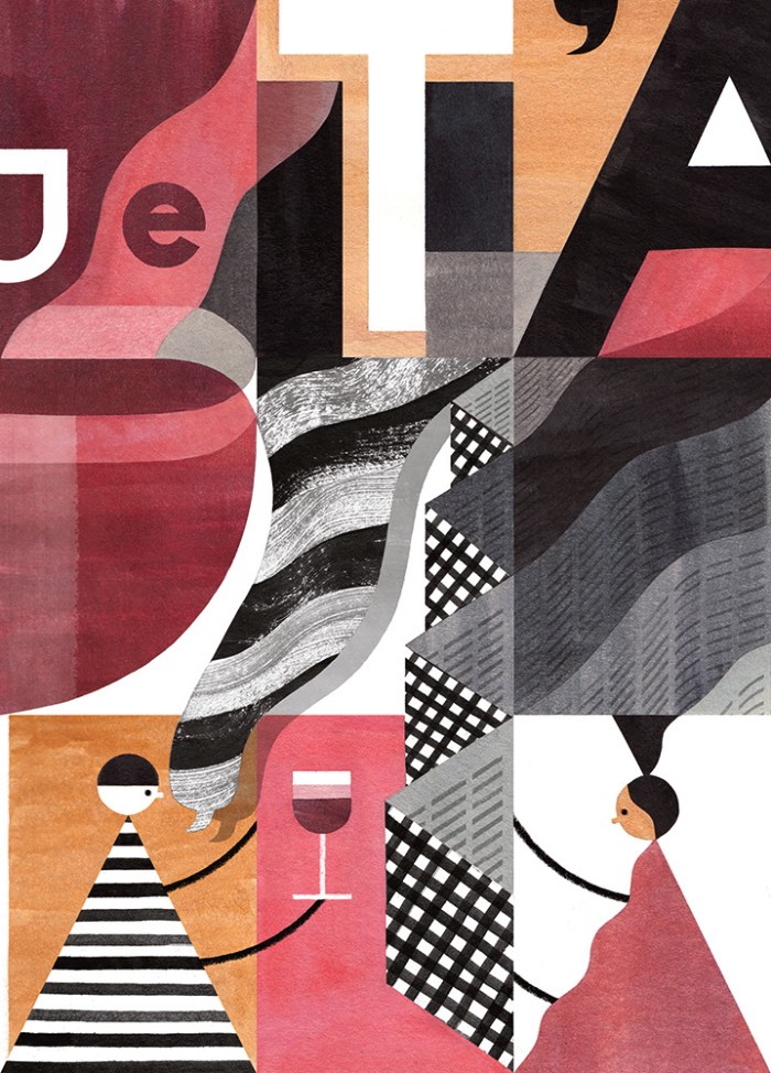 Eleni Kalorkoti é uma ilustradora escocesa que vive e trabalha em Londres. Ela estudou arte na Escola de Artes de Edimburgo e acabou se formando lá, em 2007, e, logo depois, foi estudar técnicas de impressão na Edinburgh Printmakers. Hoje em dia, seu trabalho é composto de ilustrações e imagens, criadas do sul de Londres com muito carinho e atenção aos detalhes.