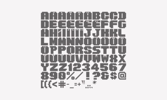 Mantenha Distância é o nome da fonte criada pelo designer brasileiro Rafael Hoffman, inspirada pelo lettering que é muito comum nas corredeiras e nas lameiras de caminhões por todo o Brasil. Algumas pessoas as chamam de degradês e elas vem com uma base quadrada ou retangular e um traço pesado, cortado nas laterais com linhas retas ou curvas. 