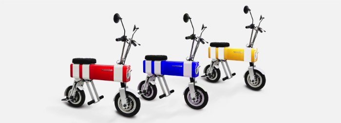 Motochimp é uma motocicleta elétrica tão pequena que ela parece ser de brinquedo. Faz parte do conceito visual desse novo lançamento da empresa chinesa Vanda Electrics e surgiu de um desenho criado por uma criança de 10 anos. A ideia era colocar um pouco do encanto infantil na rotina do dia a dia e tentar enxergar alguma coisa divertida nas ruas das grandes cidade do mundo. 