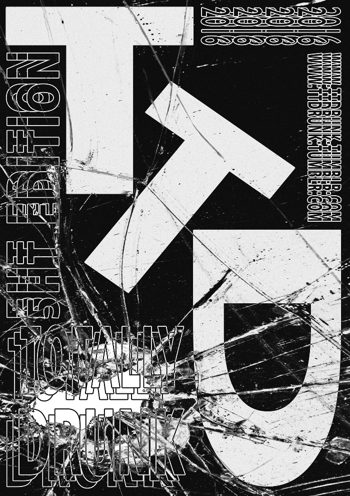 Anton Synytsia é um designer gráfico ucraniano que também trabalha produzindo uma série de festas de techno underground que são conhecidas como ??????. É ai que ele desenvolve seu melhor trabalho de design, repleto de um estilo bem experimental e uma tipografia bem interessante. 