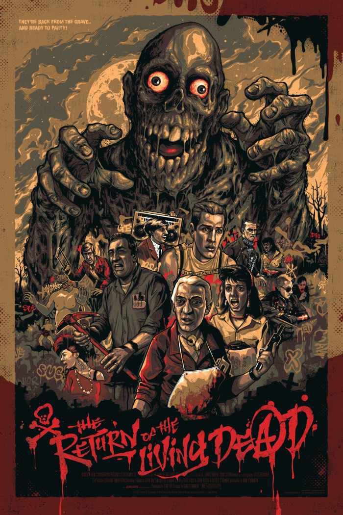 Graham Erwin é uma dessas pessoas que usa de todo seu talento para criar belíssimas imagens. Ele é um ilustrador, designer e screen printer lá de Columbus, no estado americano de Ohio, mas o que me chamou a atenção no seu portfólio foram os posters que ele faz para filmes e para shows. 
