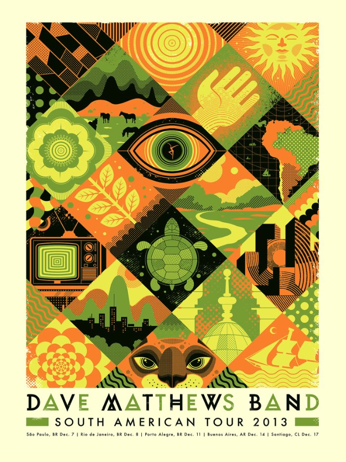 Graham Erwin é uma dessas pessoas que usa de todo seu talento para criar belíssimas imagens. Ele é um ilustrador, designer e screen printer lá de Columbus, no estado americano de Ohio, mas o que me chamou a atenção no seu portfólio foram os posters que ele faz para filmes e para shows. 