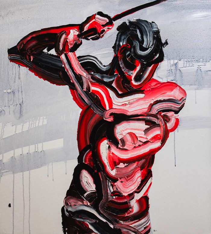 As Estranhas Tecnicas de Pintura de Salman Khoshroo 0