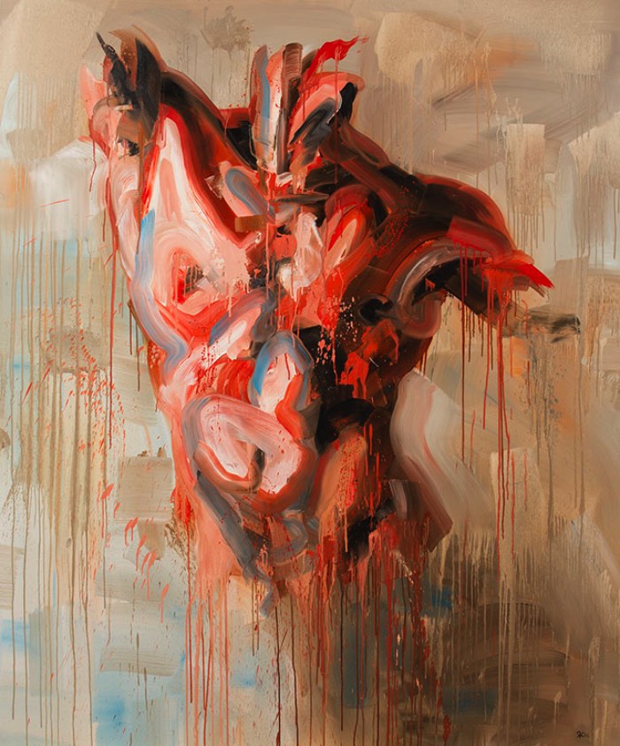 As Estranhas Tecnicas de Pintura de Salman Khoshroo 0