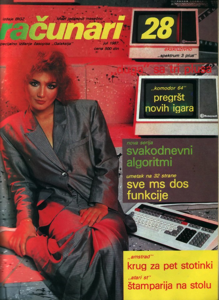 Racunari- As Fotos de Revistas de Computadores da Antiga Iugoslavia_Ra?unari é o nome de uma revista de computadores que existiu na antiga Iugoslávia de 1984 até meados dos anos noventa. A revista sobreviveu aos anos turbulentos e as guerras civis que destruíram o país na época e conseguiu o mérito de durar mais do que a própria Iugoslávia! 