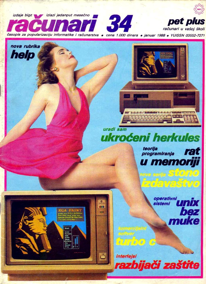 Racunari- As Fotos de Revistas de Computadores da Antiga Iugoslavia_Ra?unari é o nome de uma revista de computadores que existiu na antiga Iugoslávia de 1984 até meados dos anos noventa. A revista sobreviveu aos anos turbulentos e as guerras civis que destruíram o país na época e conseguiu o mérito de durar mais do que a própria Iugoslávia! 