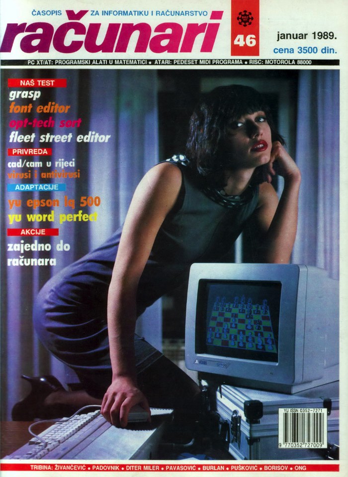 Racunari- As Fotos de Revistas de Computadores da Antiga Iugoslavia_Ra?unari é o nome de uma revista de computadores que existiu na antiga Iugoslávia de 1984 até meados dos anos noventa. A revista sobreviveu aos anos turbulentos e as guerras civis que destruíram o país na época e conseguiu o mérito de durar mais do que a própria Iugoslávia! 