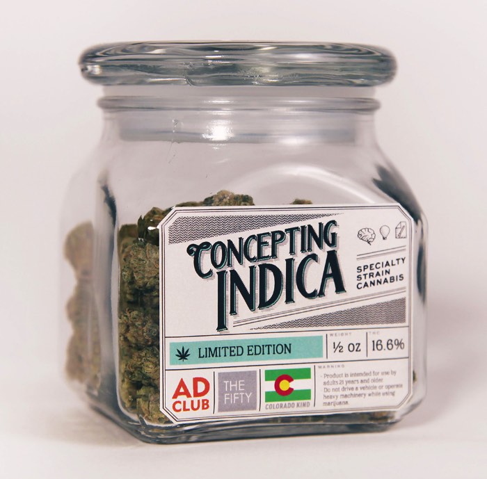 Se você acredita que precisa de um pouco de inspiração ilícita, o pessoal da TDA_Boulder criou algo que vai fazer muito sentido para você. Se você é daqueles que mistura Publicidade e Maconha, essas três variedades da erva vão entrar no seu wishlist. Uma delas é voltada para aqueles criativos que trabalham com conceitos. Outra é voltada para estrategistas e, a última, é voltada para programadores. 