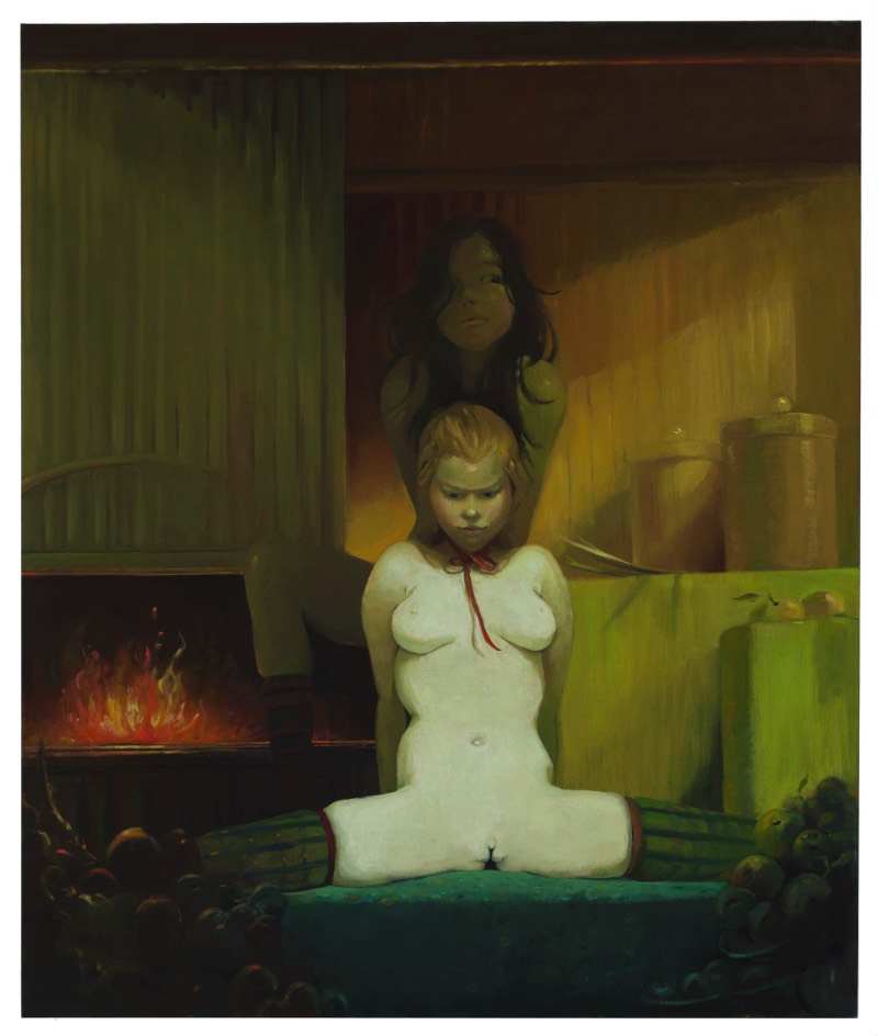 O que eu mais gosto nas pinturas de Lisa Yuskavage é como ela apresenta o corpo feminino como uma forma de contestação. Uma forma de desafiar quem está a observar suas pinturas. Mas, ao mesmo tempo, a artista apresenta os corpos femininos com uma certa decadência que eu gostei muito de ver também.