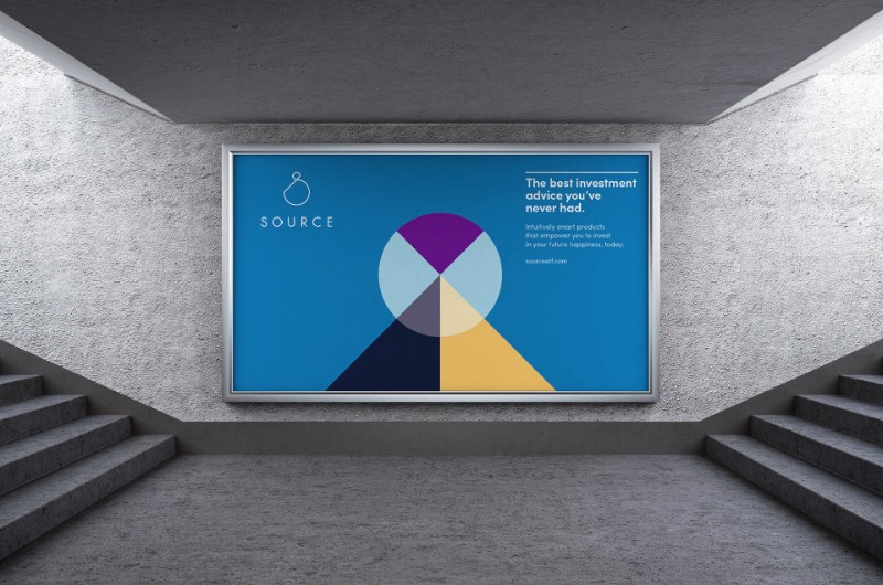 A Source está aqui para mudar o mundo do investimento e a equipe de criação da Mother Design teve a função de colocar esse conceito em prática de forma visual. Abaixo você pode ver todo esse trabalho fenomenal criado por esse estúdio britânico de design e branding.