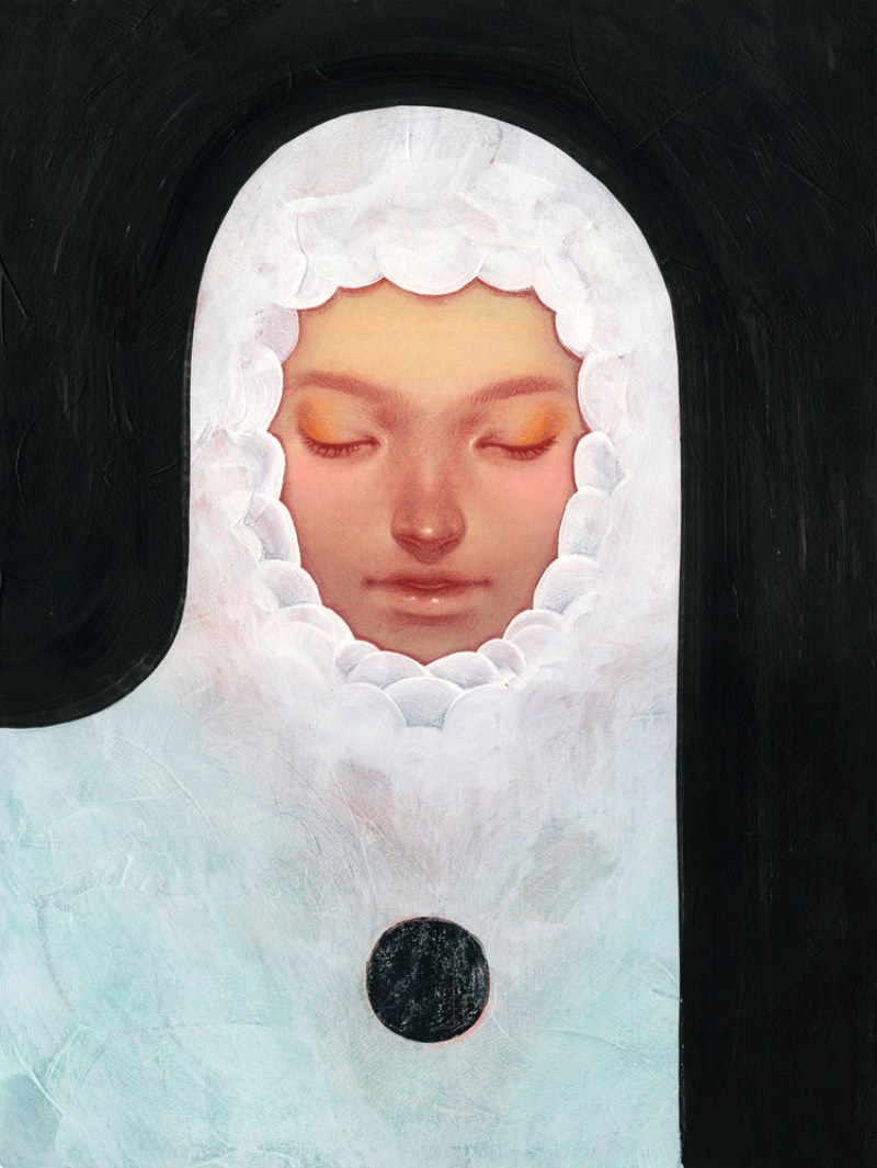 Shoko Ishida cria sua ilustrações inspirada pelas histórias, a músicas e a cultura nostáligica do Japão. Seu trabalho é delicado e ao mesmo tempo forte, daqueles que captura sua atenção não somente pelo estilo visual mas pela história que ela consegue contar com apenas um quadro. É algo especial e que pode ser visto com mais frequência na sua série de interpretações de contos de fadas.