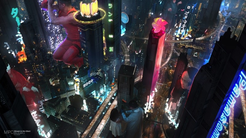Jan Urschel teve um privilégio fora do comum e conseguiu visitar as filmagens do remake de Ghost in the Shell. Tudo culpa da Paramount Pictures que permitiu que esses artista e ilustrador, baseado em Singapura, tivesse acesso as filmagens e aos departamentos de arte dessa produção no estúdios da Weta. Inspirado pelo que ele viu e pelas suas viagens por Tóquio e Hong Kong, ele decidiu desenhar aquilo que viu com seus toques visuais peculiares. 