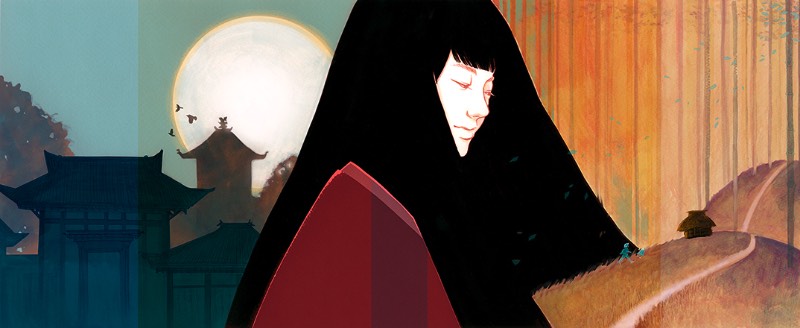 Shoko Ishida cria sua ilustrações inspirada pelas histórias, a músicas e a cultura nostáligica do Japão. Seu trabalho é delicado e ao mesmo tempo forte, daqueles que captura sua atenção não somente pelo estilo visual mas pela história que ela consegue contar com apenas um quadro. É algo especial e que pode ser visto com mais frequência na sua série de interpretações de contos de fadas.