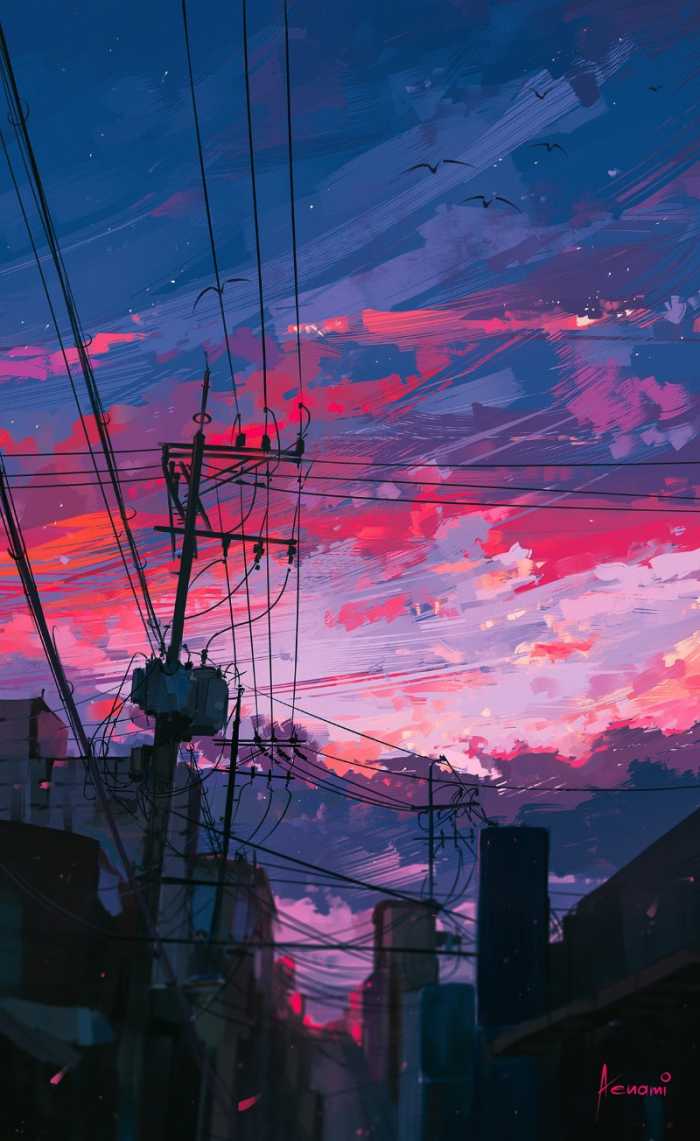 Alena Velichko é mais conhecida no mundo online como Alena Aenami e por suas ilustrações de paisagens que usam de muitas cores e brilhos. Foi isso que me chamou a atenção no portfólio dessa ilustradora digital de Zaporizhia, na Ucrânia. A forma quase expressionista que ela usa em suas ilustrações é o que eu mais gostei aqui. A forma com a qual ela usa de traços e pinceladas fortes e bem definidas para mostrar variações de luzes é algo que eu gostaria muito de saber fazer.