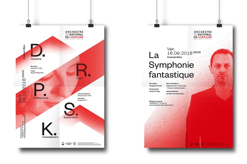 Por mais de quarenta anos, a Orquestra Nacional de Lorraine tem sido uma das mais importantes orquestras na França e no mundo. Servindo como referência para cultura internacional pelo seu repertório, repleto de clássicos do passado e criações contemporâneas. Depois de uma cooperação de design com o pessoal da Nouvelle Étiquette, eles voltaram a criar para essa famosa orquestra e aqui você pode ver a identidade visual criada para eles para a temporada de 2016 - 2017.