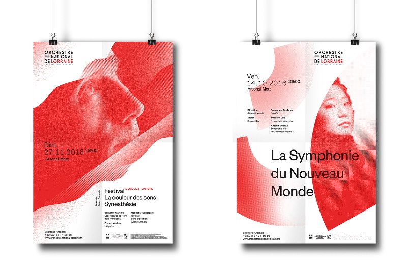 Por mais de quarenta anos, a Orquestra Nacional de Lorraine tem sido uma das mais importantes orquestras na França e no mundo. Servindo como referência para cultura internacional pelo seu repertório, repleto de clássicos do passado e criações contemporâneas. Depois de uma cooperação de design com o pessoal da Nouvelle Étiquette, eles voltaram a criar para essa famosa orquestra e aqui você pode ver a identidade visual criada para eles para a temporada de 2016 - 2017.
