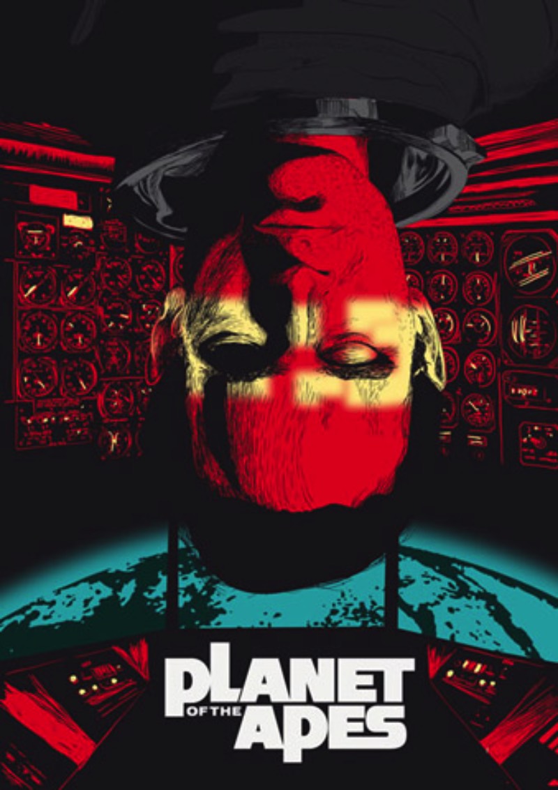 Chris Thornley é o nome do designer e ilustrador que criou os posters de filmes que você vai encontrar aqui nesse artigo. Todos criados como projetos especiais para si mesmo e que acabaram se tornando parte de exposições e podem ser encontradas na sua loja online no society6. 