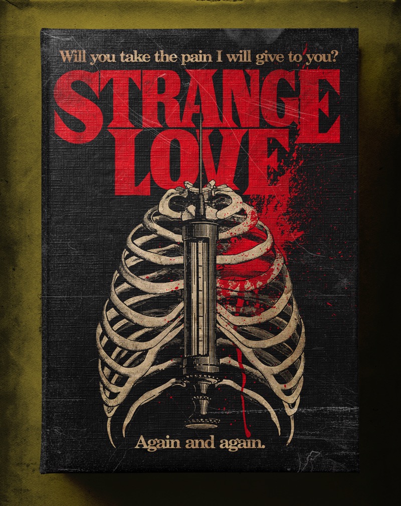 Stranger Love Songs é uma série ilustrada onde Butcher Billy imagina um universo alternativo. Um lugar onde as músicas pop dos anos 70 e 80 se tornaram livros de Stephen King. Um conceito não muito comum mas que pode ajudar a mostrar um pouco do lado negro do amor e como ele é retratado na música que escutamos hoje em dia. Tudo isso utilizando do visual que os livros de Stephen King tinham antes deles serem descobertos por figuras do cinema como Stanley Kubrick e Brian De Palma. 