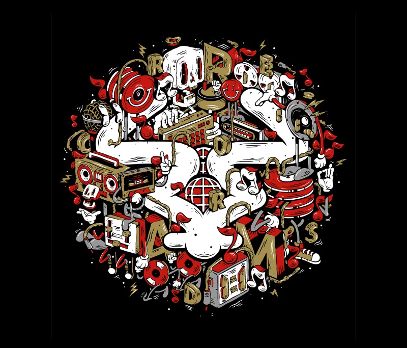 DXTR é um ilustrador alemão baseado em Berlim que, parece, ter desenvolvido seu estilo de ilustração direto da arte de rua que vemos pelas ruas da capital da Alemanha. Descobri o portfólio dele ao me deparar com algumas de suas ilustrações desenvolvidas em 2016, para clientes como Wacom, ESPN e Patagonia. Abaixo, você pode ver o porquê que eu gostei tanto do que ele faz.