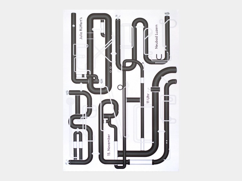 Anders Bakken é um designer gráfico norueguês baseado em Lucerna, na Suíça. De lá, ele trabalha de perto com clientes internacionais para o desenvolvimento de soluções criativas em posters, design gráfico, materiais impressos e branding.