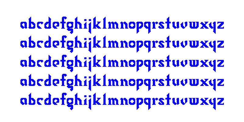 Kunt é o nome de uma fonte gratuita modular que seja o visual blackletter pesado das letras usadas na Europa Ocidental entre o final da Idade Média e o início da Revolução Industrial. Outras fontes como a Fraktur, Schawabacher e a Rotunda foram usadas como referência durante o processo de desenvolvimento desta fonte mas ela acabou com um visual bem particular, apesar das referências. 