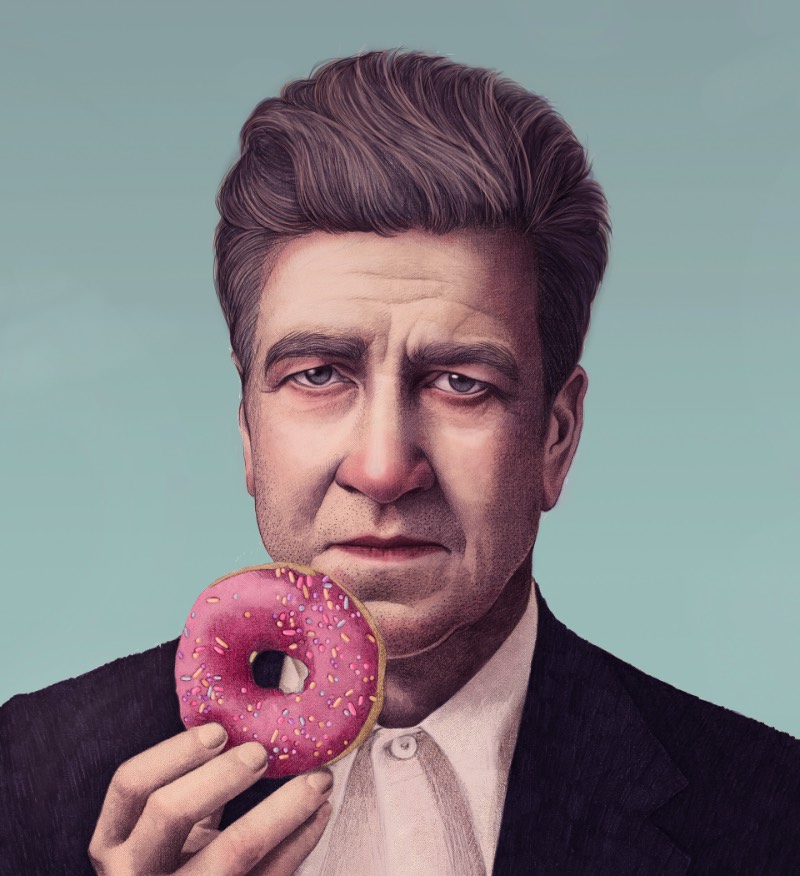 Nesse projeto, Mercedes deBellard mostra algumas das suas ilustrações criadas em 2017 para projetos diferentes. Nessas ilustrações, você pode ver David Lynch comendo um donut no melhor estilo dos Simpsons, Joaquin Phoenix com um olhar perdido entre folhas, Kyle MacLachlan caracterizado como o agente Dale Cooper de Twin Peaks. Além disso, ainda temos retratos de Tim Burton e seus óculos gigantes e Margaret Lanterman vestida como a Ladylog, também de Twin Peaks.