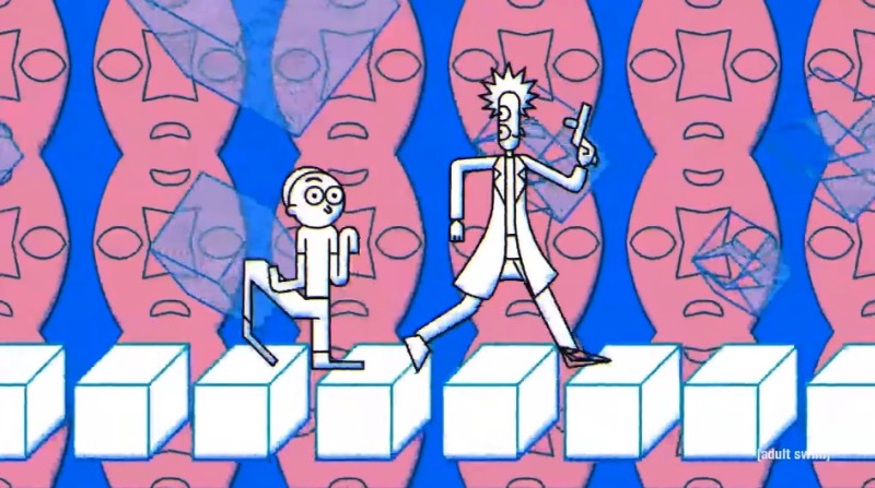 Há algumas semanas, o canal de televisão Adult Swim publicou o mais novo trailer para a série Rick and Morty. Chamado de Exquisite Corpse, esse vídeo é um belíssimo coquetel de animadores em estilos diferentes, usando de técnicas diversas para criar um produto final mais do que lisérgico.